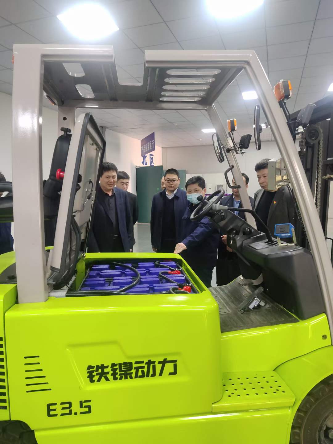 創(chuàng)力新能源領導參觀